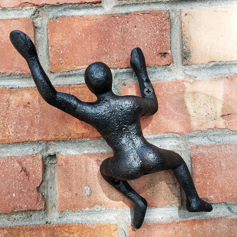 Cast iron climbing villain decorative hooks interesting and creative wall decorations home accessories
Cast iron climbing villain decorative hooks interesting and creative wall decorations home accessories