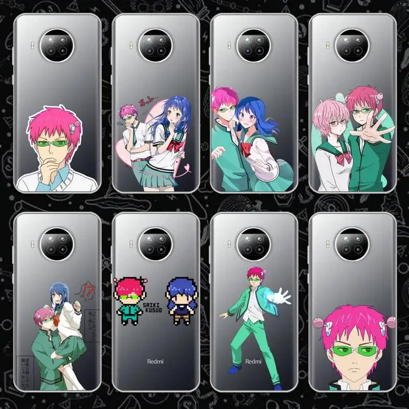 Saiki Kusuo no Psi Nan Phone Case Transparent for Xiaomi mi Redmi note 10 t 8 9 pro lite 11 Samsung S 8 9 10 20
Saiki Kusuo no Psi Nan Phone Case Transparent for Xiaomi mi Redmi note 10 t 8 9 pro lite 11 Samsung S 8 9 10 20
