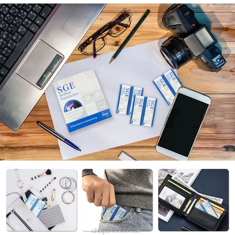 52Pcs Glasses Anti-Fog Wipes Wrapped Disposable Defogger Eyeglass Wipe Pre-moistened Antifog Lens Wipes Kit N09 20 Dropshipping
52Pcs Glasses Anti-Fog Wipes Wrapped Disposable Defogger Eyeglass Wipe Pre-moistened Antifog Lens Wipes Kit N09 20 Dropshipping