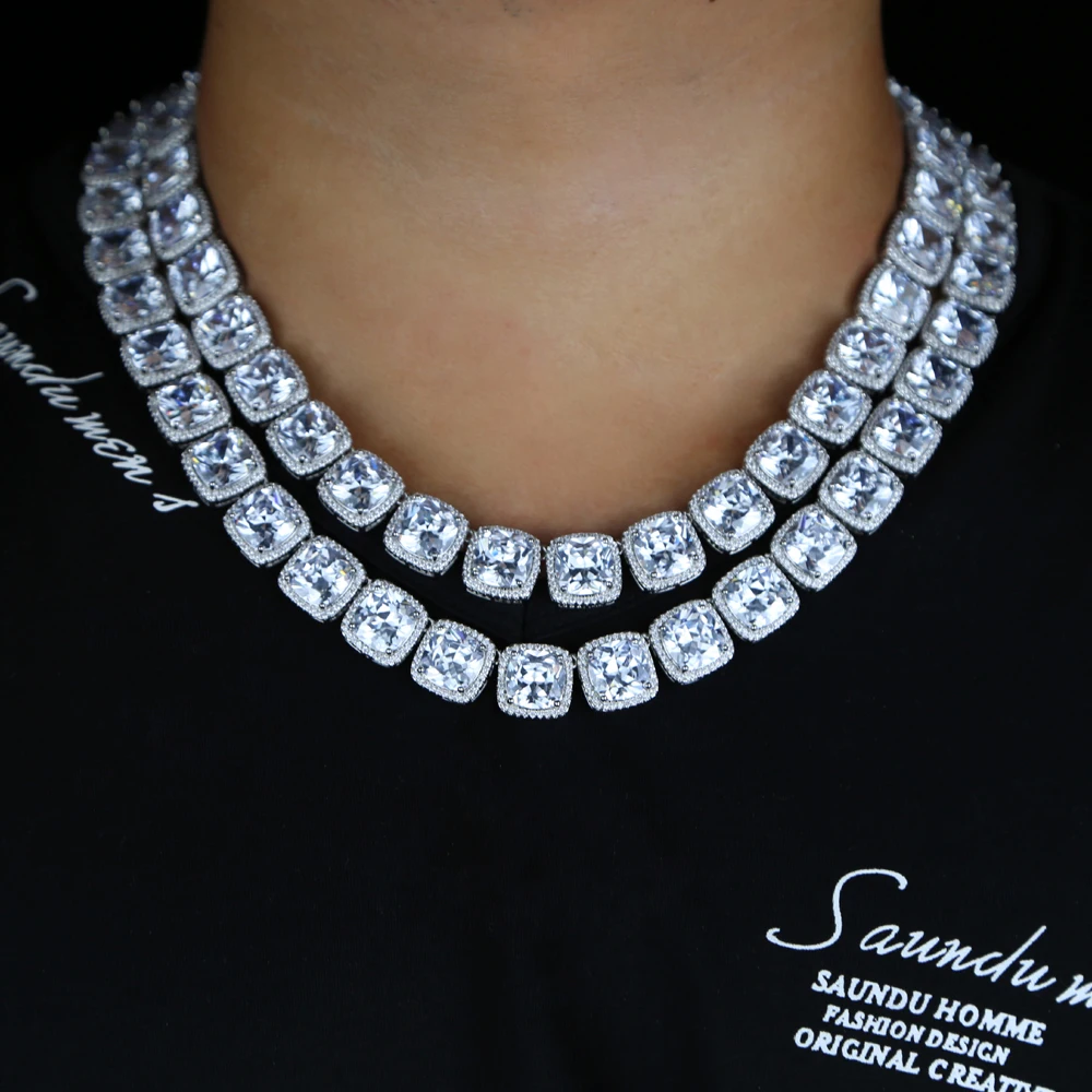 2022 2 Colors New Fashion Cool Iced Out Hip Hop Round Necklace With Big Square Cz For Men Wedding/Party Gift
2022 2 Colors New Fashion Cool Iced Out Hip Hop Round Necklace With Big Square Cz For Men Wedding/Party Gift