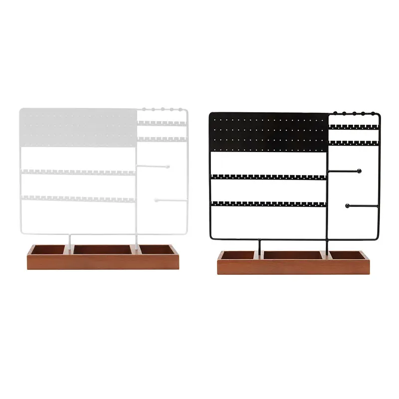 130 Holes Jewelry Stand Earring Holder Earring Organizer Ear Stud Holder Jewelry Holder Tower Rack with Tray
130 Holes Jewelry Stand Earring Holder Earring Organizer Ear Stud Holder Jewelry Holder Tower Rack with Tray