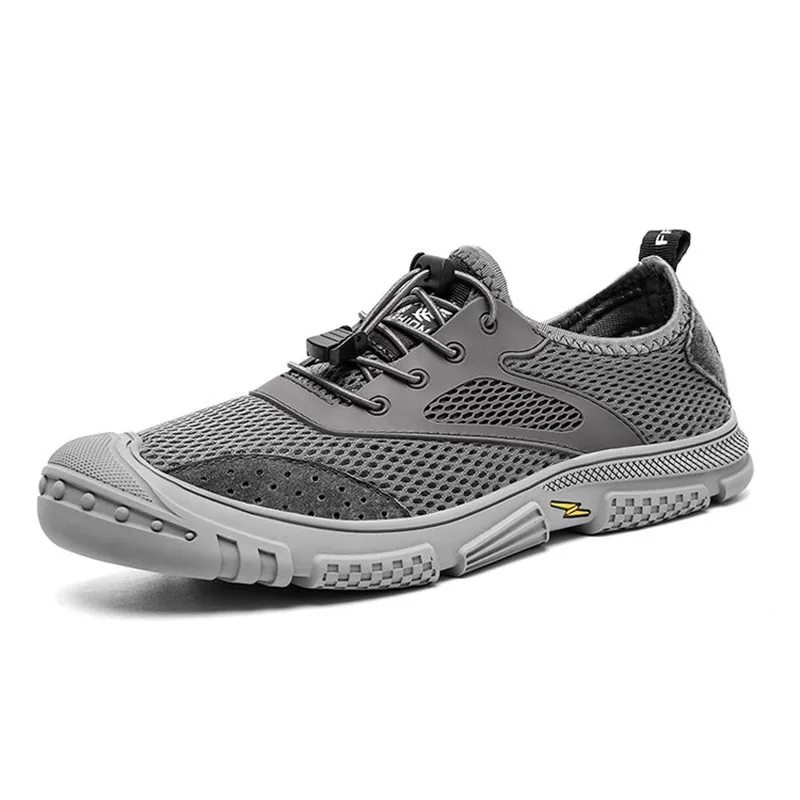 Men Breathable Sneakers Mesh Surface Casual Shoes Minimalist Outdoor Walking Trainer Footwear Comfortable Black Plus Size 46
Men Breathable Sneakers Mesh Surface Casual Shoes Minimalist Outdoor Walking Trainer Footwear Comfortable Black Plus Size 46