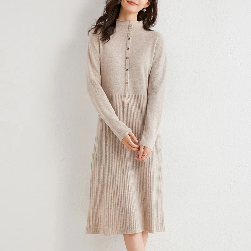2021 women winter Cashmere sweaters and autumn women knitted Pullovers High Quality Long Dresses Female Trutleneck
2021 women winter Cashmere sweaters and autumn women knitted Pullovers High Quality Long Dresses Female Trutleneck