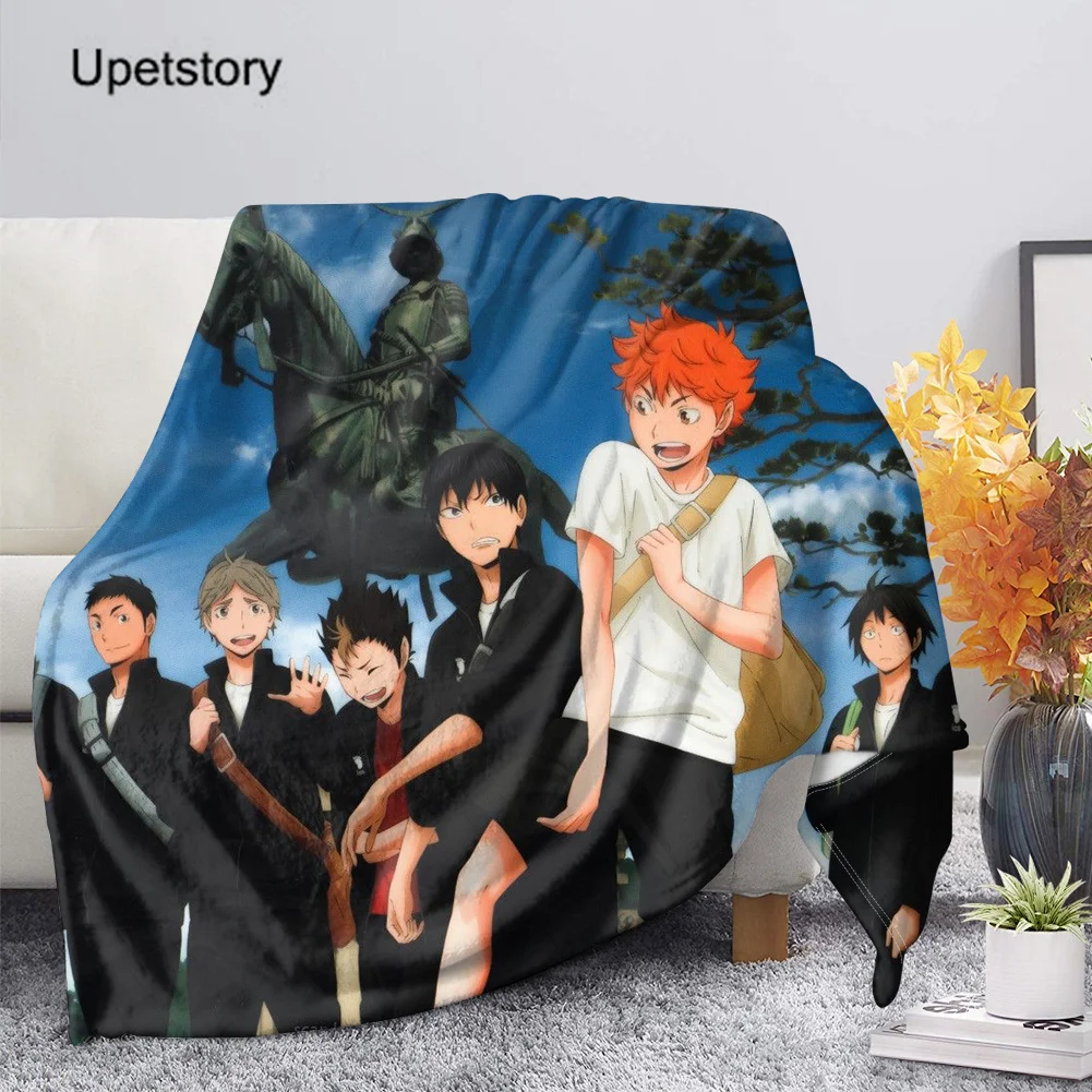 Upetstory Anime Blanket for Winter Haikyuu Karasuno Home Fleece Throw Blanket Bed Warm Soft Travel Blankets Rooms Dekoration
Upetstory Anime Blanket for Winter Haikyuu Karasuno Home Fleece Throw Blanket Bed Warm Soft Travel Blankets Rooms Dekoration