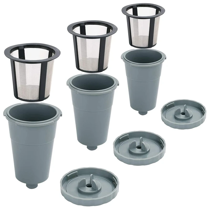 Reusable Capsules Pods Coffee Filters Replacement Compatible for Keurig 1.0 Brewers Fit B30 B40 B50 B60 B70 Series
Reusable Capsules Pods Coffee Filters Replacement Compatible for Keurig 1.0 Brewers Fit B30 B40 B50 B60 B70 Series