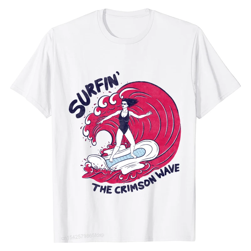 Cheap Customized T Shirt Surfin' The Crimson Wave T-Shirts For Students Street Comfortable High Quality Tees 2021 New
Cheap Customized T Shirt Surfin' The Crimson Wave T-Shirts For Students Street Comfortable High Quality Tees 2021 New