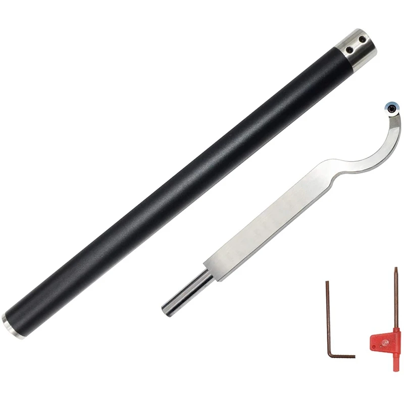 Wood Turning Tool Set Carbide Tipped Lathe Chisel with Ci3 12mm Round Carbide Insert Cutter for Wood Hobbyist or DIY
Wood Turning Tool Set Carbide Tipped Lathe Chisel with Ci3 12mm Round Carbide Insert Cutter for Wood Hobbyist or DIY