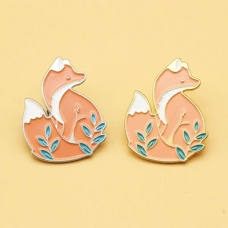 fox animal brooch and enamel pins Men and women fashion jewelry gifts anime movie novel lapel badges
fox animal brooch and enamel pins Men and women fashion jewelry gifts anime movie novel lapel badges