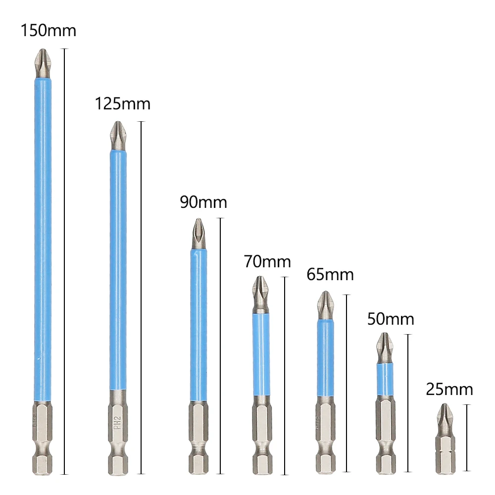 7pcs Power Drill Bits Set Electric Drill Bits Screwdriver Bits Anti-Slip Mag-netic PH2 Bits Set for Power Drills Air Screwdriver
7pcs Power Drill Bits Set Electric Drill Bits Screwdriver Bits Anti-Slip Mag-netic PH2 Bits Set for Power Drills Air Screwdriver