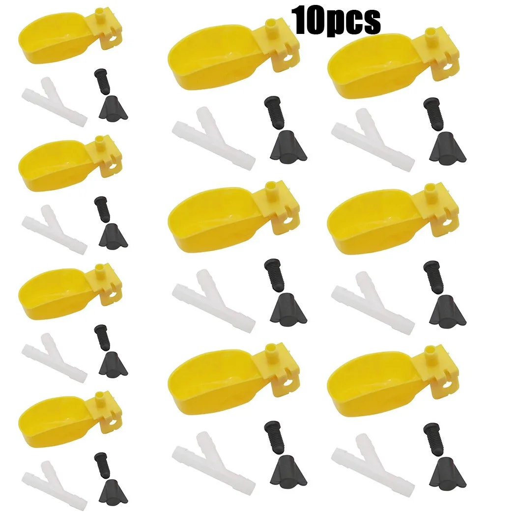 10pcs Poultry Drinking Cup Plastic Bird Quail Drinker Cup Feeder Automatic Drinking Bowl Suspension For Quail Pigeons Chickens
10pcs Poultry Drinking Cup Plastic Bird Quail Drinker Cup Feeder Automatic Drinking Bowl Suspension For Quail Pigeons Chickens