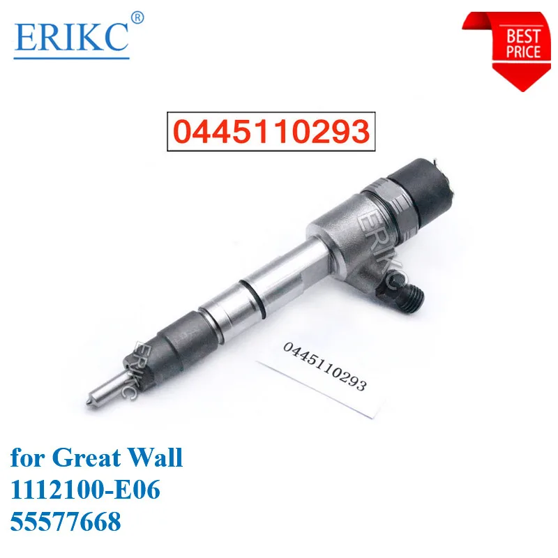 ERIKC Инжектор 0445110293 в сборе 0445110407 распылитель 1112100-E06 для 0445 110 293
ERIKC Инжектор 0445110293 в сборе 0445110407 распылитель 1112100-E06 для 0445 110 293