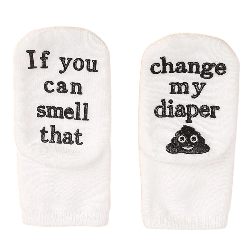 Novelty Funny Sayings Baby Cotton Crew Socks Non-Skid Gripper If You Can Read This Rubber Letters Printed Hosiery Gifts
Novelty Funny Sayings Baby Cotton Crew Socks Non-Skid Gripper If You Can Read This Rubber Letters Printed Hosiery Gifts