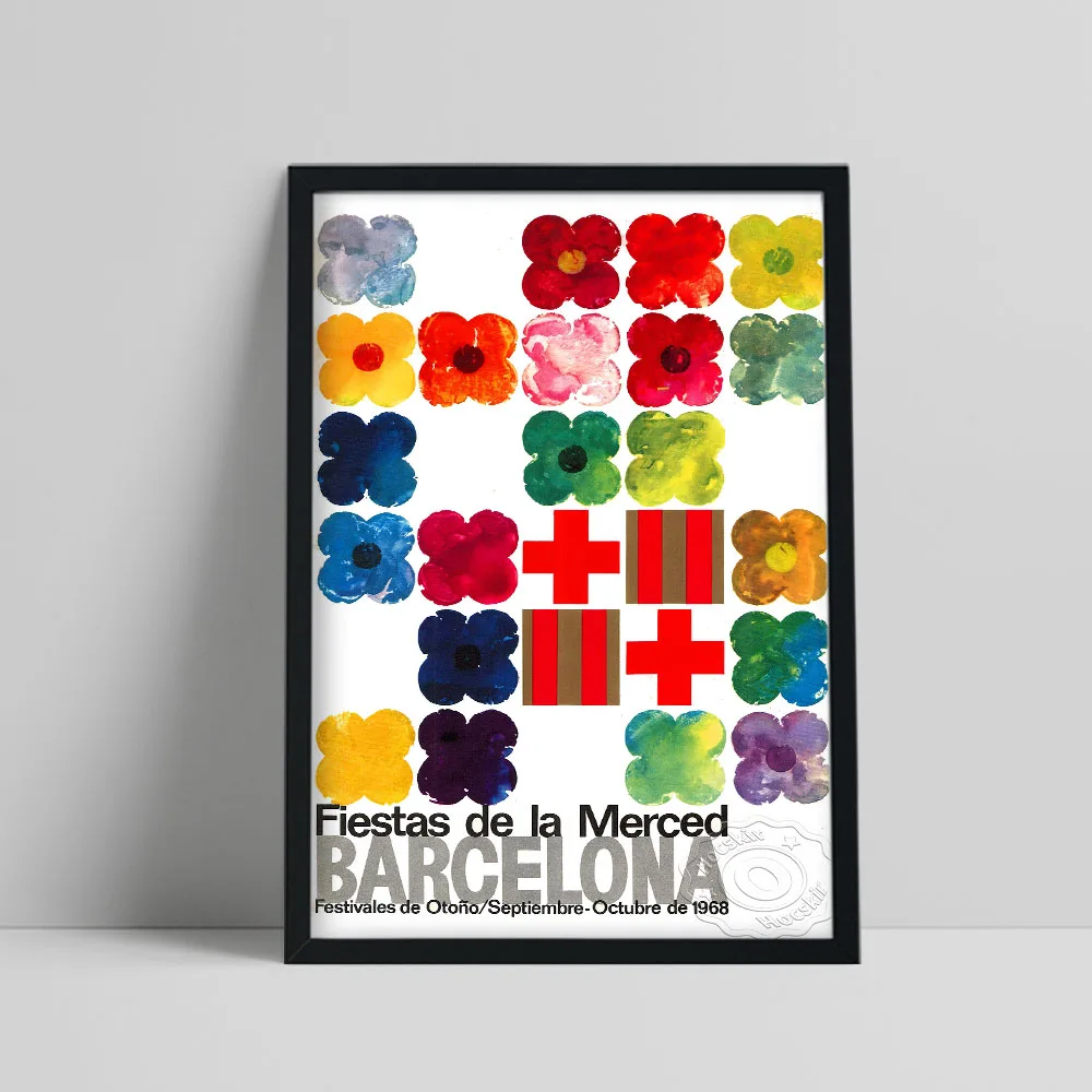 1968 World Travel Poster, Barcelona Fiestas De La Merced Festivales De Otono Celebrate Propaganda Art Prints, Vintage Home Decor
1968 World Travel Poster, Barcelona Fiestas De La Merced Festivales De Otono Celebrate Propaganda Art Prints, Vintage Home Decor