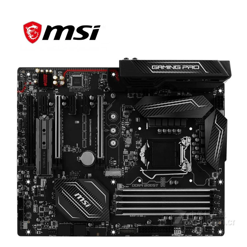 Для MSI Z270 GAMING PRO CARBON материнская плата LGA 1151 DDR4 для Intel Z27 настольная SATA III USB3.0 PCI E X16 3 0