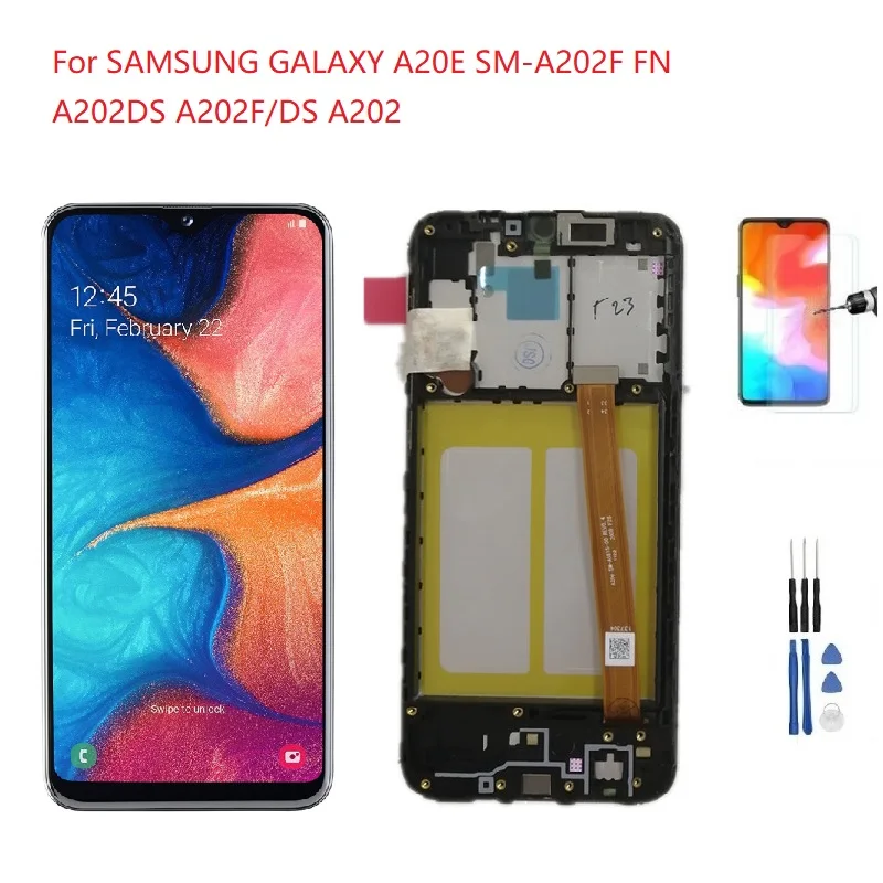 Для SAMSUNG GALAXY A20e ЖК SM-A202F A202DS A202F/DS сенсорный экран дигитайзер в сборе для Сань Син A20e дисплей
Для SAMSUNG GALAXY A20e ЖК SM-A202F A202DS A202F/DS сенсорный экран дигитайзер в сборе для Сань Син A20e дисплей