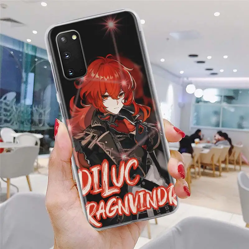 Genshin Impact Klee Diluc Game Phone Case 6.5" for Samsung Galaxy S20 FE S10 Plus S21 Ultra S10e S8 S9 Hard PC Cover Bumper
Genshin Impact Klee Diluc Game Phone Case 6.5" for Samsung Galaxy S20 FE S10 Plus S21 Ultra S10e S8 S9 Hard PC Cover Bumper