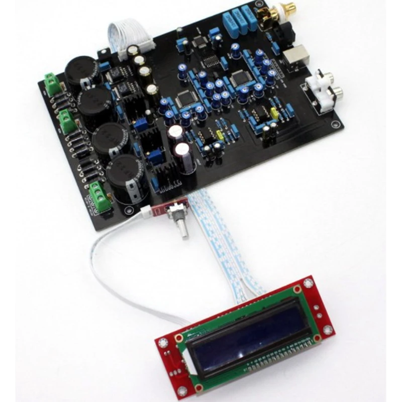 AK4495SEQ Double and Soft Control Board (Finished) Support DOP DSD, the Latest Highest Performance Receiver Chip AK4118
AK4495SEQ Double and Soft Control Board (Finished) Support DOP DSD, the Latest Highest Performance Receiver Chip AK4118