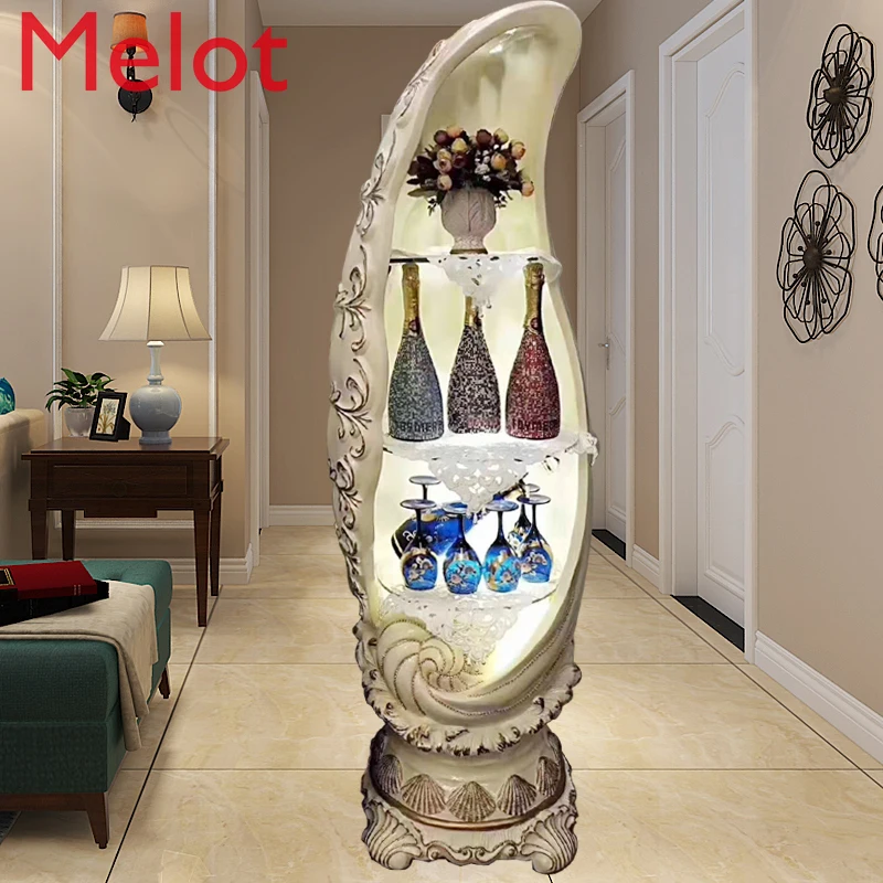 High-End Luxury Wine Cabinet European Style Living Room Simple Wine Cupboard Art Corner Curio Cabinet Cello Wine Cabinet
High-End Luxury Wine Cabinet European Style Living Room Simple Wine Cupboard Art Corner Curio Cabinet Cello Wine Cabinet