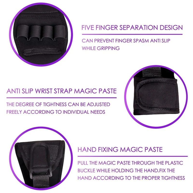 Hand Recovery Grip Impairment Fixed Hand Wrist Support 1pc Anti-Spasticity Finger Rehabilitation Auxiliary Gloves Splint Finger
Hand Recovery Grip Impairment Fixed Hand Wrist Support 1pc Anti-Spasticity Finger Rehabilitation Auxiliary Gloves Splint Finger
