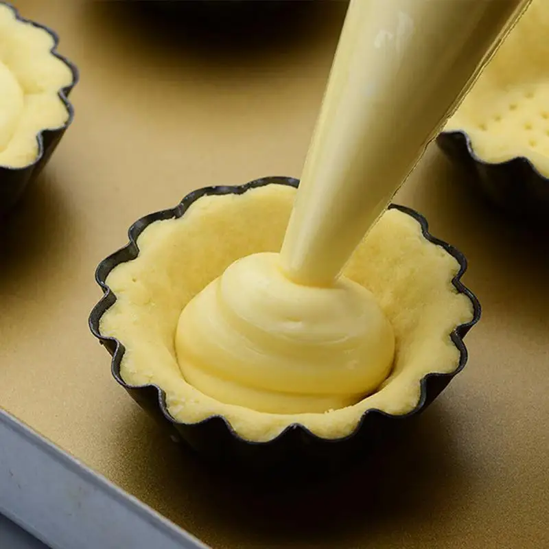 10pcs reusable stainless steel egg tart mold, lace tart cookie pudding mold, kitchen restaurant baking mold Bakeware
10pcs reusable stainless steel egg tart mold, lace tart cookie pudding mold, kitchen restaurant baking mold Bakeware