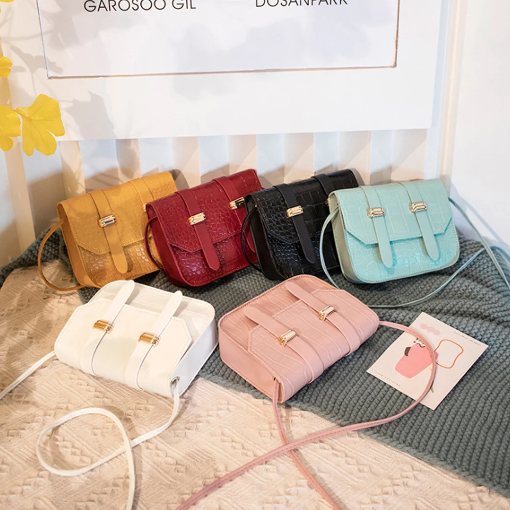 Wholesale Mini Square Bags For Women 2020 New Ladies Shoulder Bag PU Solid Color Buckle Messenger Bag Luxury Designer Handbag
Wholesale Mini Square Bags For Women 2020 New Ladies Shoulder Bag PU Solid Color Buckle Messenger Bag Luxury Designer Handbag