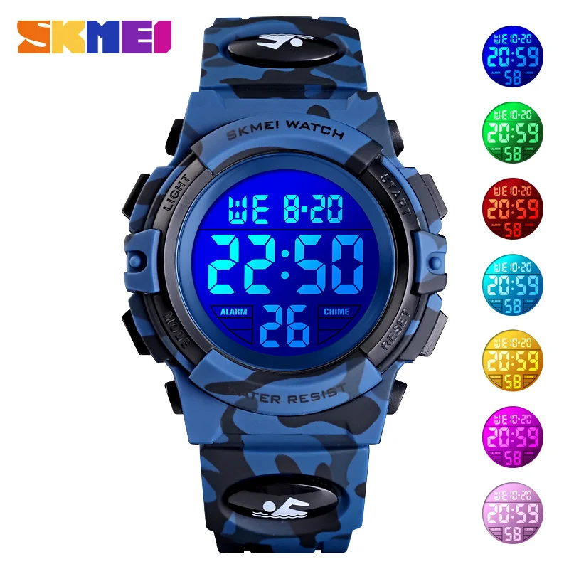 SKMEI Digital Kids Watches Sport Colorful Display Children Wristwatches Alarm Clock Boyes reloj Watch relogio infantil Boy 2021
SKMEI Digital Kids Watches Sport Colorful Display Children Wristwatches Alarm Clock Boyes reloj Watch relogio infantil Boy 2021