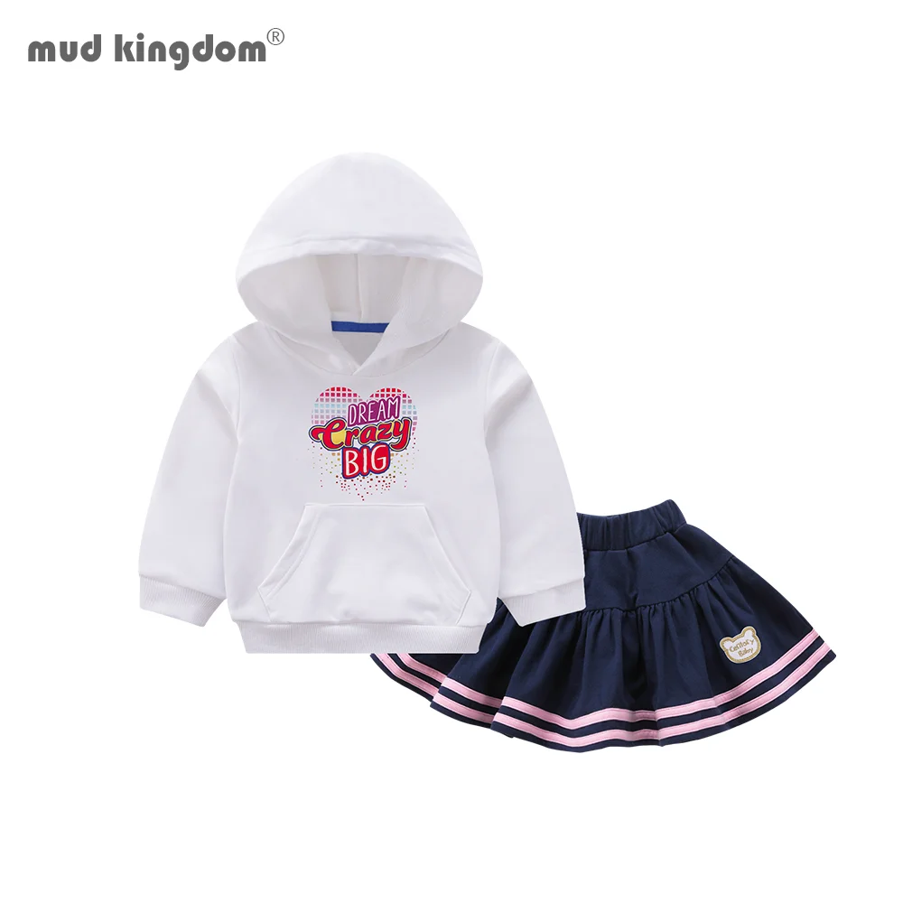 Mudkingdom Girls Spring Autumn Skirt Sets 2020 Fashion Girls Cute Hoodies and Pleated Skirt Casual Kids Clothes Set
Mudkingdom Girls Spring Autumn Skirt Sets 2020 Fashion Girls Cute Hoodies and Pleated Skirt Casual Kids Clothes Set