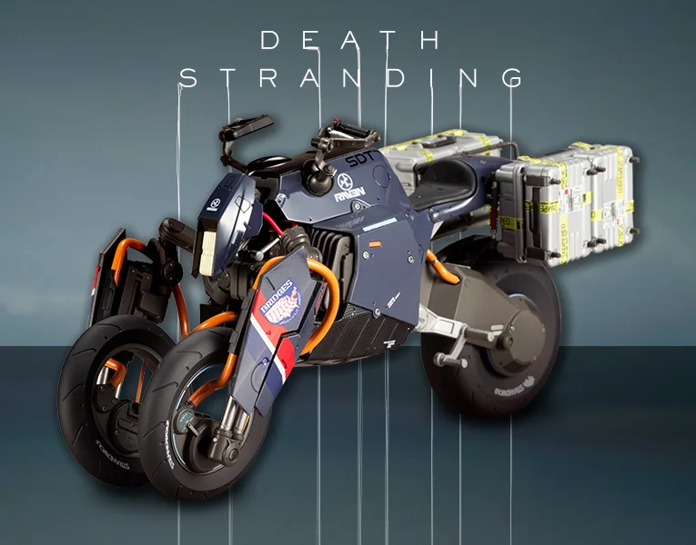 KOTOBUKIYA Genuine Special Edition Death Stranding Inverted Tricycle Animated Cartoon Character Toy
KOTOBUKIYA Genuine Special Edition Death Stranding Inverted Tricycle Animated Cartoon Character Toy