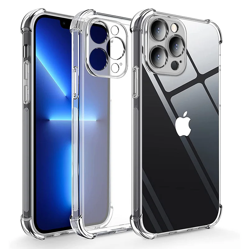 Transparent Shockproof Phone Case On For iPhone 12 11 13 Pro Max Lens Protection Silicone Case For iPhone XS XR Cases Back Cover
Transparent Shockproof Phone Case On For iPhone 12 11 13 Pro Max Lens Protection Silicone Case For iPhone XS XR Cases Back Cover