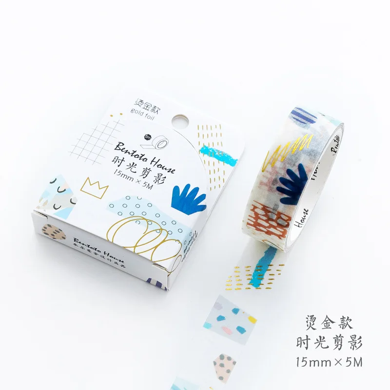 1.5cm * 5m Time Part Memories Shiny Washi Masking Tape Album Diary Decoration
1.5cm * 5m Time Part Memories Shiny Washi Masking Tape Album Diary Decoration