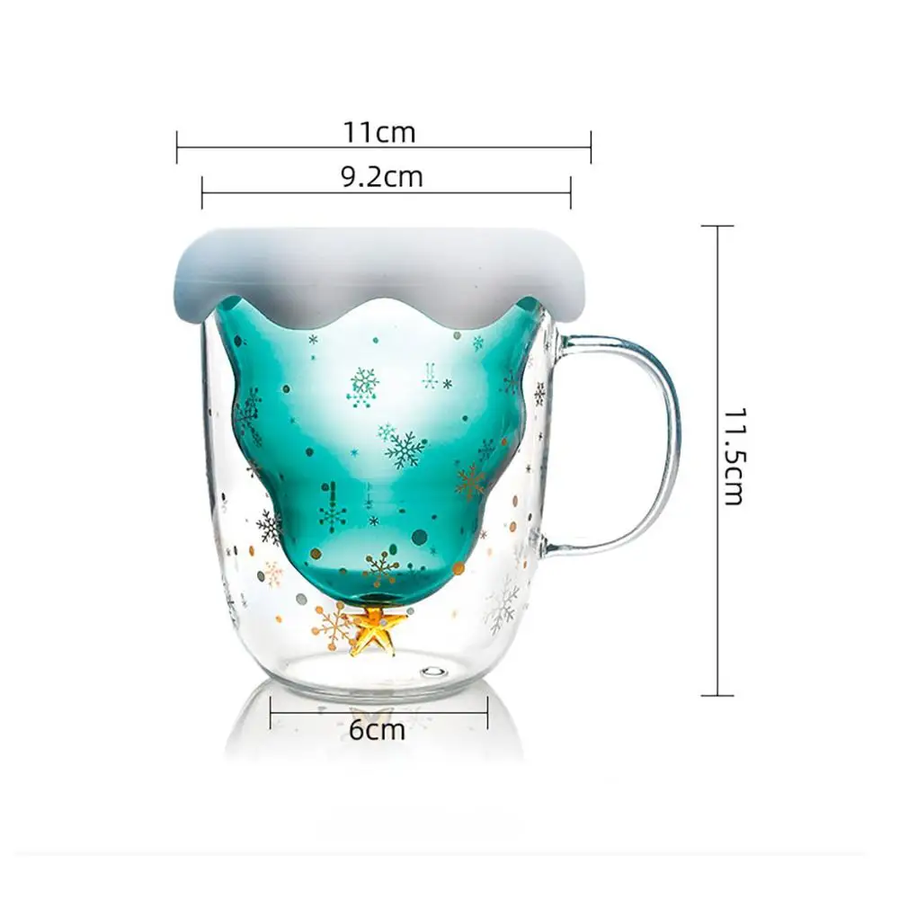 Double-Layer Glass Christmas Tree Star Water Cup High Temperature Mug Anti-scalding Breakfast Cup Decor Ornaments Holiday Gift
Double-Layer Glass Christmas Tree Star Water Cup High Temperature Mug Anti-scalding Breakfast Cup Decor Ornaments Holiday Gift