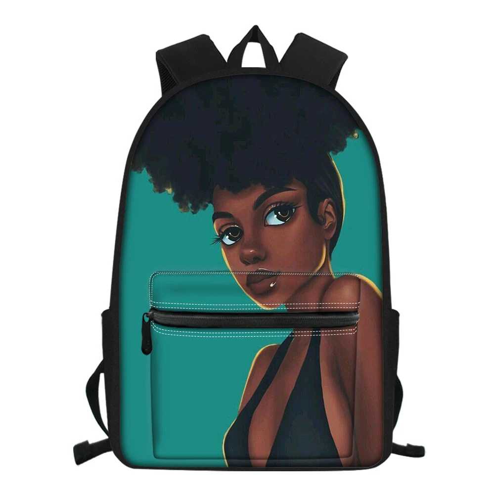 Cusotm Print School Bags for Kids Black Art African Girl Printing Schoolbag Children Shoulder Bookbag Teenagers School Backpack
Cusotm Print School Bags for Kids Black Art African Girl Printing Schoolbag Children Shoulder Bookbag Teenagers School Backpack