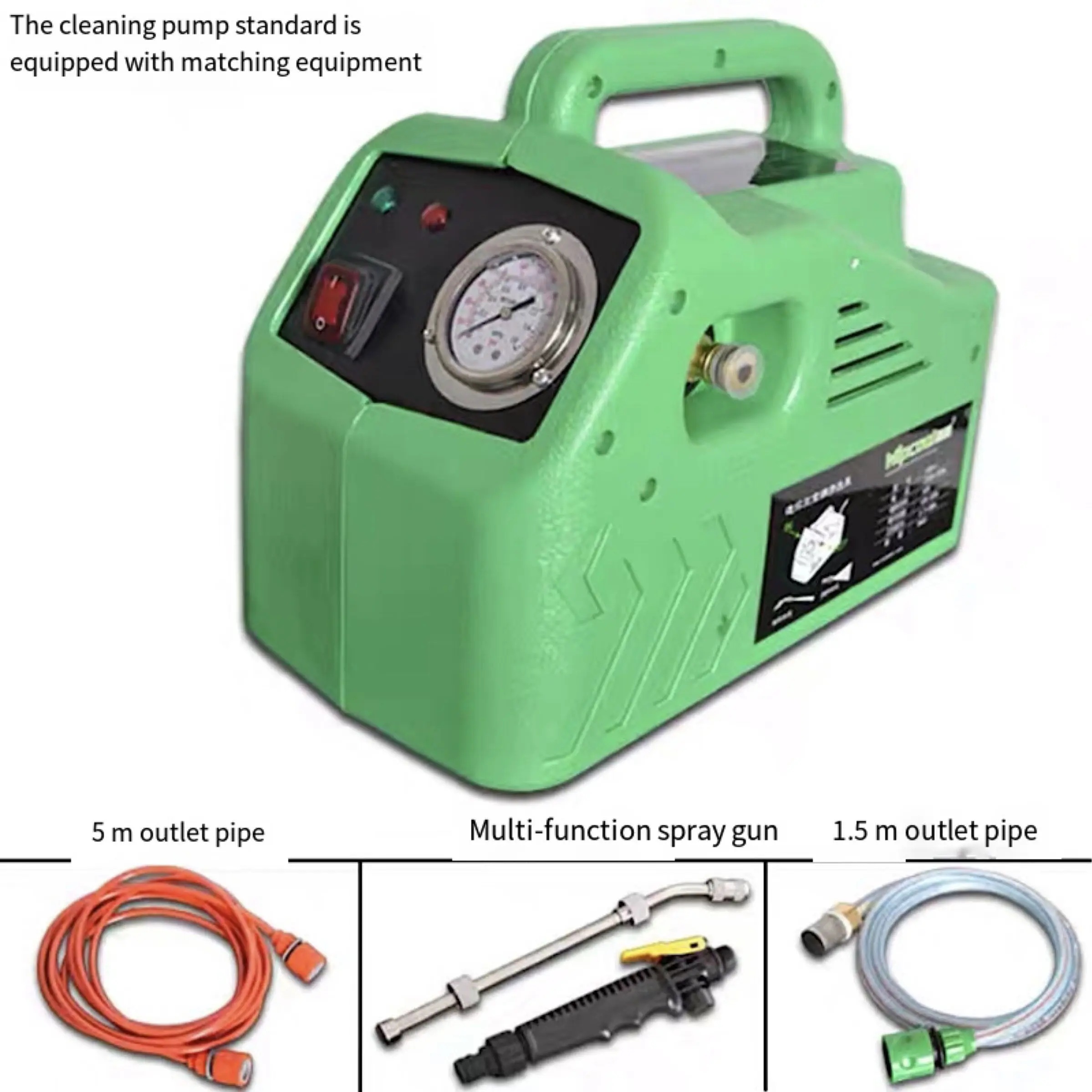Automatic Home High Pressure Air Conditioning Cleaning Pump PCW-4S Portable Car Wash Machine Self-priming 4L/Min
Automatic Home High Pressure Air Conditioning Cleaning Pump PCW-4S Portable Car Wash Machine Self-priming 4L/Min
