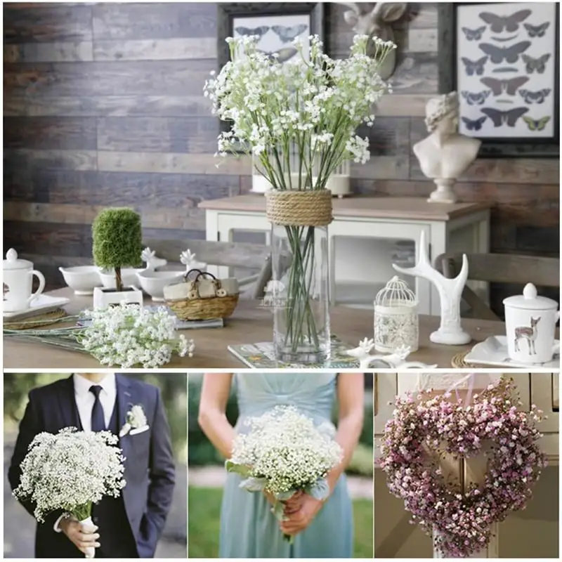 gypsophila baby's breath artificial silk flower Plant Home Wedding Decoration decorative flowers bridal bouquet decoration
gypsophila baby's breath artificial silk flower Plant Home Wedding Decoration decorative flowers bridal bouquet decoration