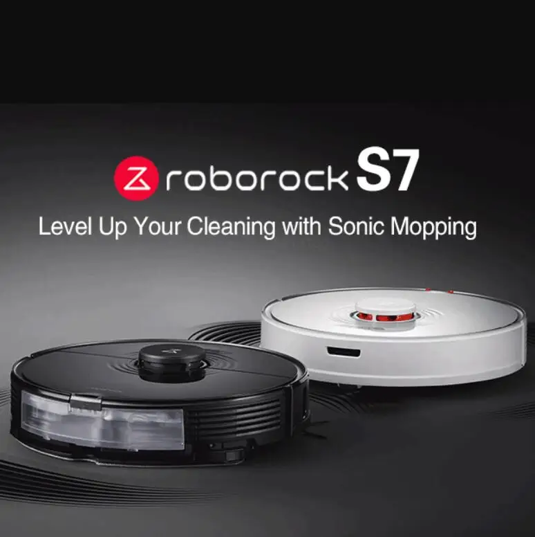 

Робот-пылесос Roborock S7, Влажная и сухая уборка, Wi-Fi