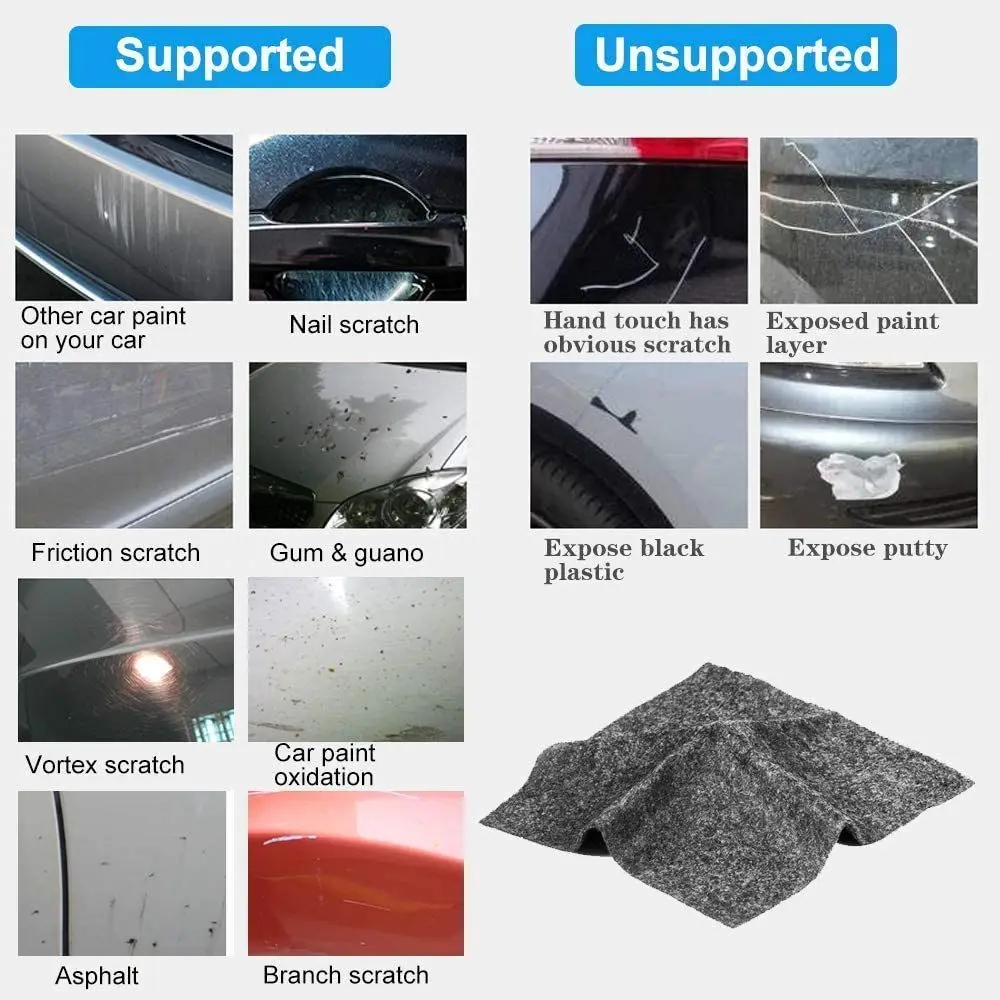 Car Scratch Remover Magic Body Paint Repair Paint Polishing Care Tool Auto Maintenance Scratch Fix Kit Detailing Accessories
Car Scratch Remover Magic Body Paint Repair Paint Polishing Care Tool Auto Maintenance Scratch Fix Kit Detailing Accessories