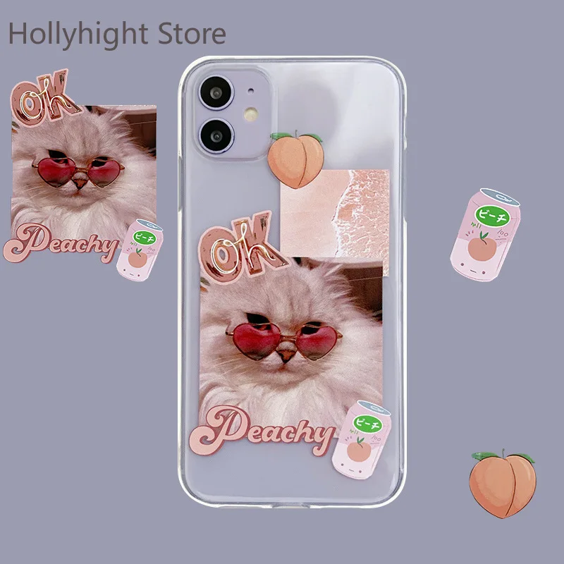 Instagram Pink Peach Cat Iphone Cases for Women Iphone11 Apple X Case 8plus Silicone Xr/pr Iphone 11 Pro Max Case
Instagram Pink Peach Cat Iphone Cases for Women Iphone11 Apple X Case 8plus Silicone Xr/pr Iphone 11 Pro Max Case