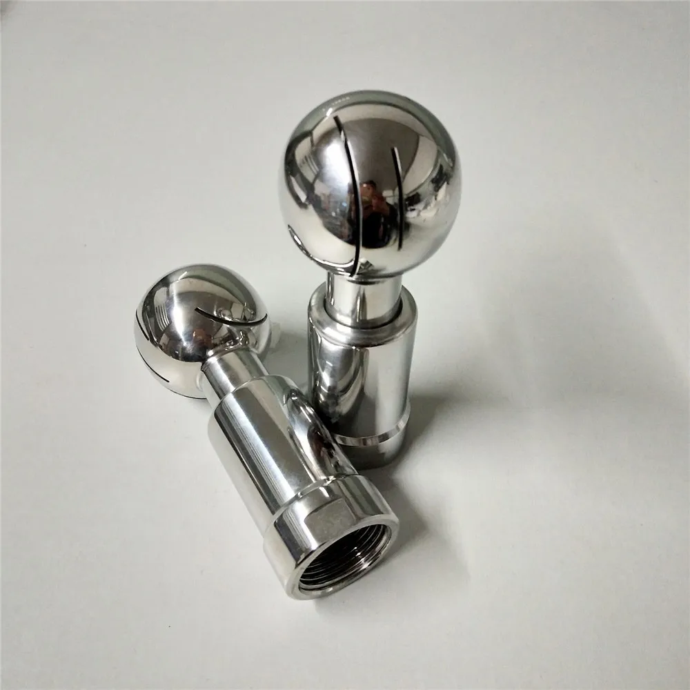 Durable 304 Stainless Steel Thread Cleaning Ball Spray Irrigator Internal Thread Rotation
Durable 304 Stainless Steel Thread Cleaning Ball Spray Irrigator Internal Thread Rotation