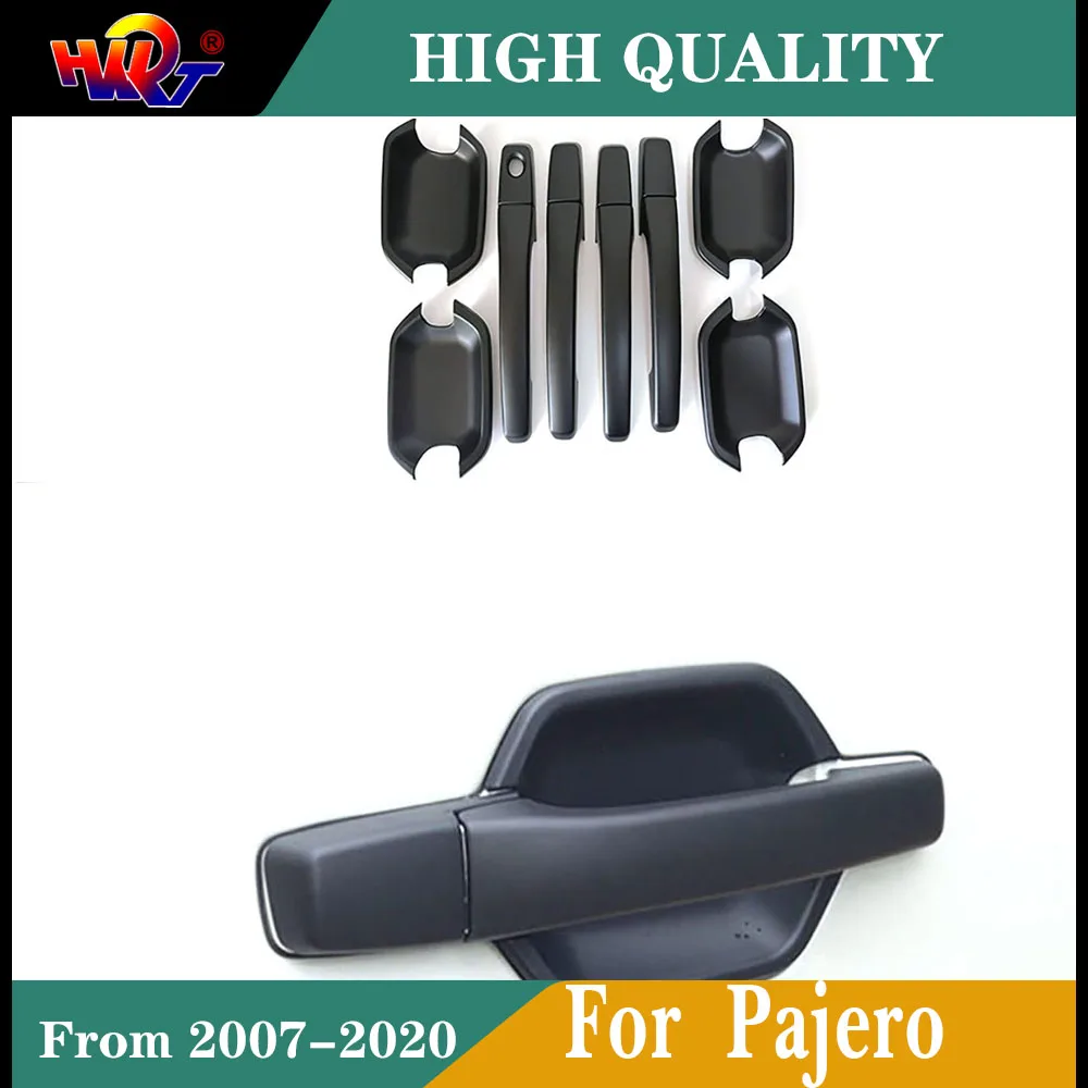 Car Black matt Door Bowl Handle Cover Door Bowl Handle Panle Fit For Mitsubishi Pajero 2007-2020 Exterior Styling Accessories 
Car Black matt Door Bowl Handle Cover Door Bowl Handle Panle Fit For Mitsubishi Pajero 2007-2020 Exterior Styling Accessories