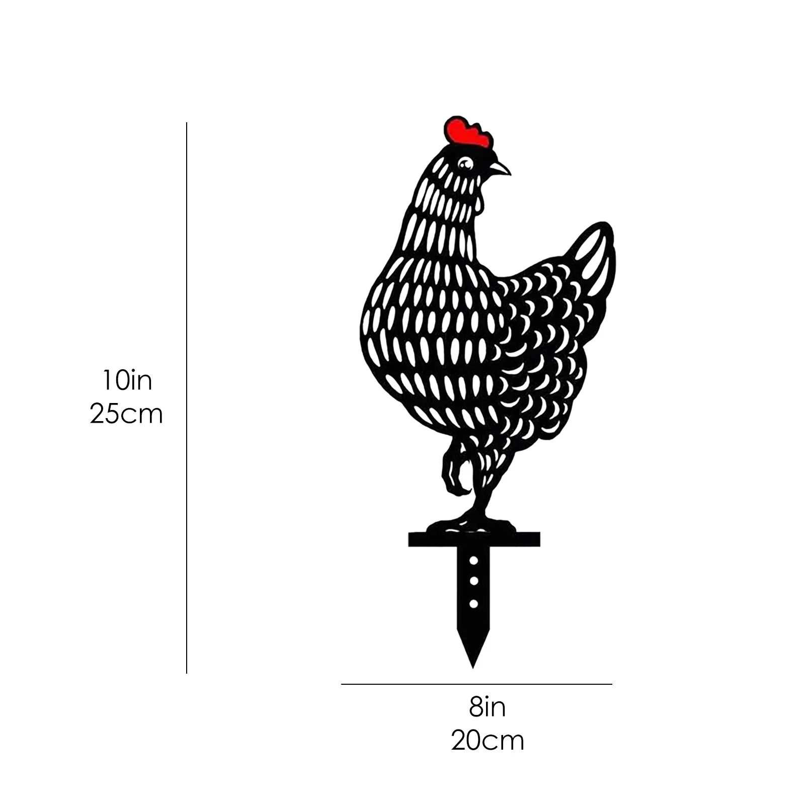 5PC Matel Black Chickens Garden Statues Garden decoration Outdoor Garden Backyard Lawn Stakes Metal Hen Yard Decoration Gift
5PC Matel Black Chickens Garden Statues Garden decoration Outdoor Garden Backyard Lawn Stakes Metal Hen Yard Decoration Gift