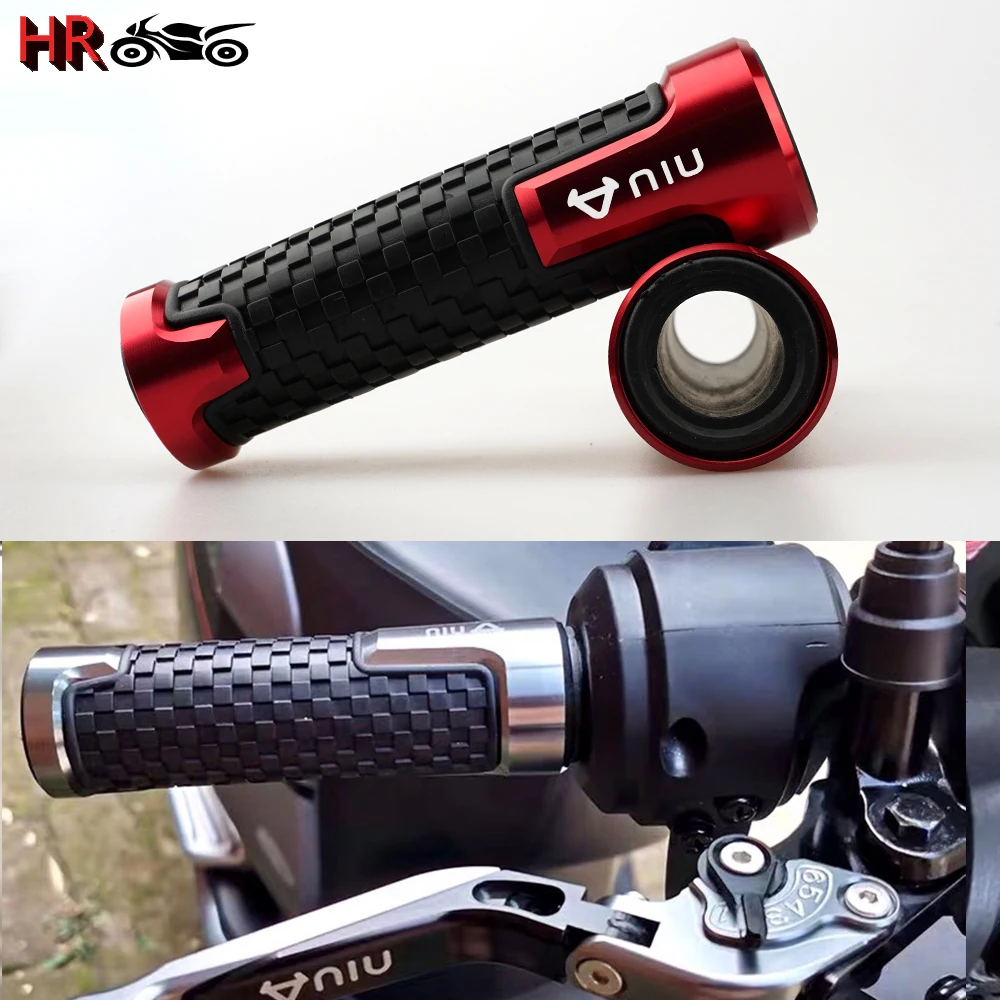 High Quality 7/8'' 22mm Motorcycle Knobs Anti-Skid Scooter Handle Ends Grips Hand Bar Handlebar Grip For Niu Scooter N1s U+ NGT
High Quality 7/8'' 22mm Motorcycle Knobs Anti-Skid Scooter Handle Ends Grips Hand Bar Handlebar Grip For Niu Scooter N1s U+ NGT