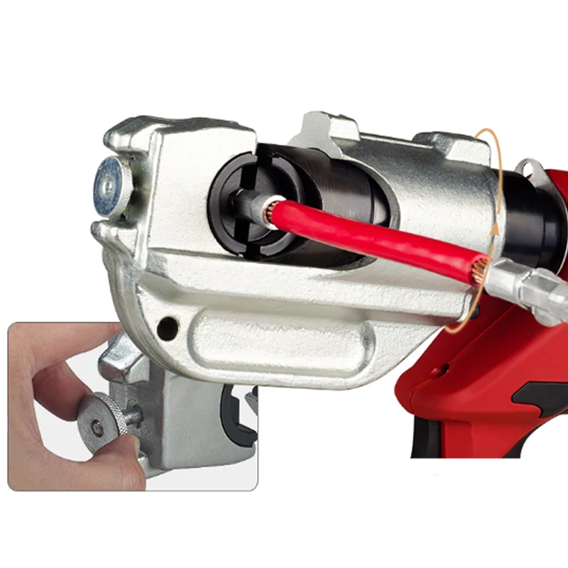 Battery Powered Hydraulic Pressing Tool 
Battery Powered Hydraulic Pressing Tool