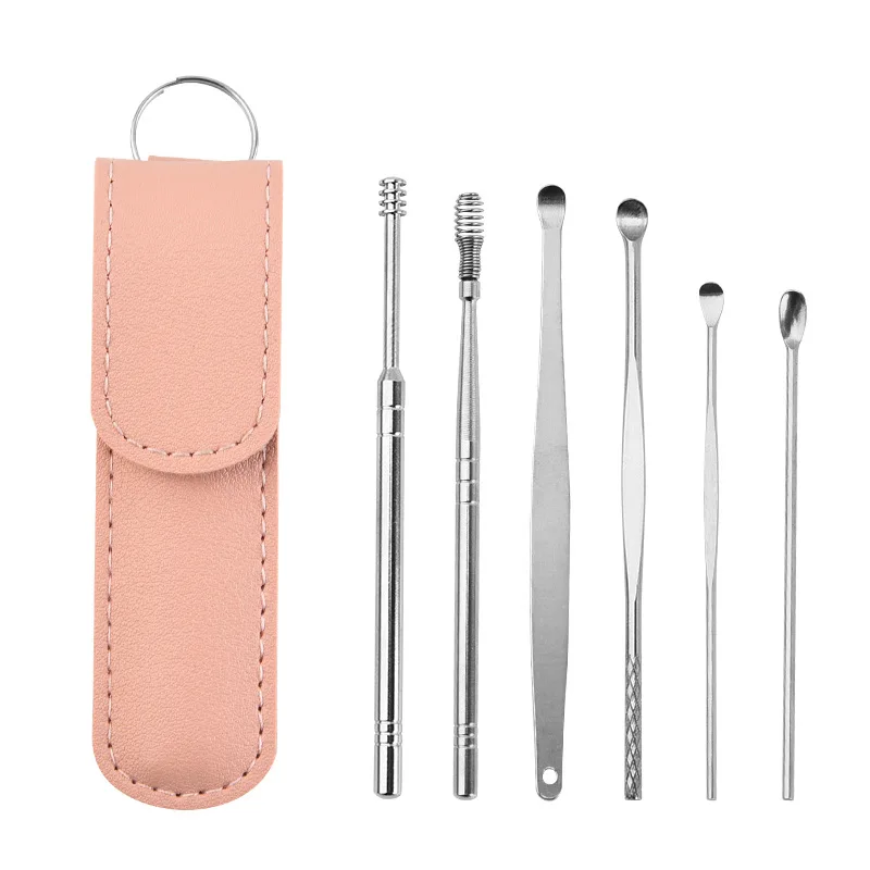 6PCS Ear Cleaner Wax Removal Tool Earpick Sticks Earwax Remover Curette Ear Pick Cleaning Ear Cleanser Spoon Health Care Earpick
6PCS Ear Cleaner Wax Removal Tool Earpick Sticks Earwax Remover Curette Ear Pick Cleaning Ear Cleanser Spoon Health Care Earpick