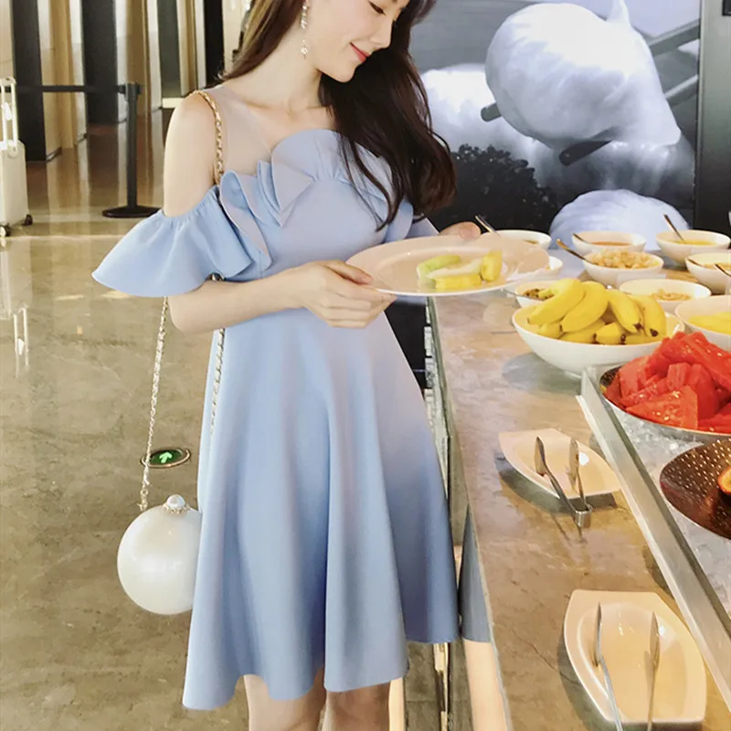 Female Solid Color Slim New Spliced Petal Sleeves Elegant Camisole Mini Dress Women Summer Sexy Dresses Ladies Vestidos ML184
Female Solid Color Slim New Spliced Petal Sleeves Elegant Camisole Mini Dress Women Summer Sexy Dresses Ladies Vestidos ML184