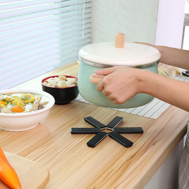ABS Heat-proof Flame-retardant Pot Mat Heat-resistant Insulation Mat Placemat Kitchen Folding Anti-scald Mat Pot Mat Table Mat
ABS Heat-proof Flame-retardant Pot Mat Heat-resistant Insulation Mat Placemat Kitchen Folding Anti-scald Mat Pot Mat Table Mat
