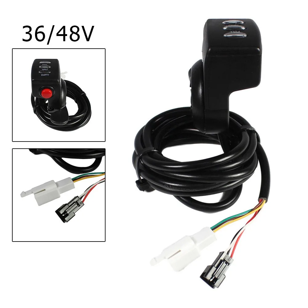36V/48V Electric Bicycle Thumb Throttle For Lithium Battery Electric Bike Finger Thumb Throttle Waterproof Connector Accessories
36V/48V Electric Bicycle Thumb Throttle For Lithium Battery Electric Bike Finger Thumb Throttle Waterproof Connector Accessories