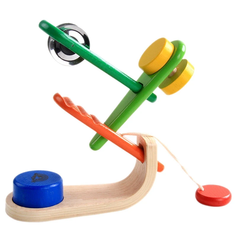 Wooden Baby Musical Instrument Set Rattle Orff Musical Instrument Percussion String of Bells the Toy Bell Orff
Wooden Baby Musical Instrument Set Rattle Orff Musical Instrument Percussion String of Bells the Toy Bell Orff