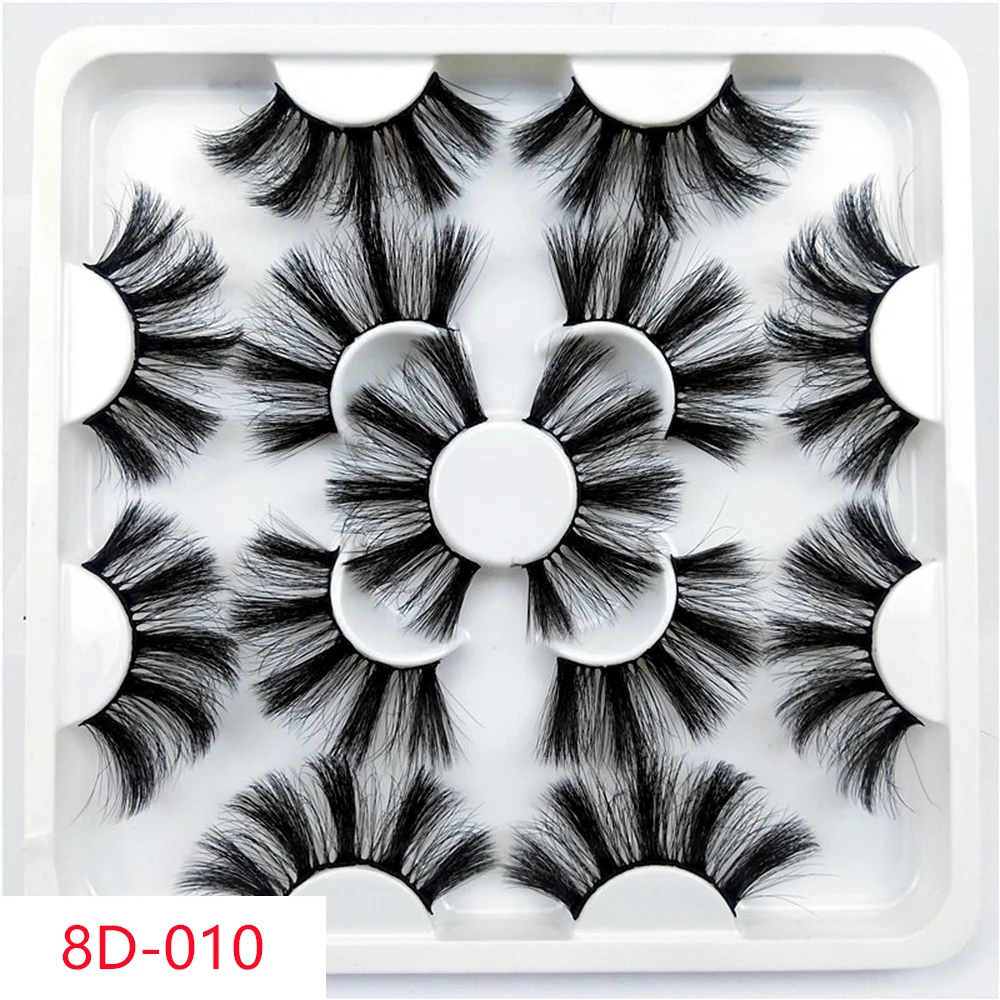 Faux Mink Eyelashes 25mm Lashes Fluffy Messy 3d Mink Lashes Wholesale, 8 Pairs Natural False Eyelashes Extension
Faux Mink Eyelashes 25mm Lashes Fluffy Messy 3d Mink Lashes Wholesale, 8 Pairs Natural False Eyelashes Extension