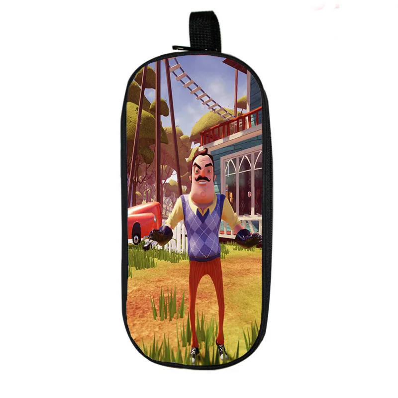 Hello Neighbor Pencil Case Funny Pen Bag Boys Pencils Pouch Stationery Bag Students Pencase Kids Kawaii Double Layer Pencil Bag
Hello Neighbor Pencil Case Funny Pen Bag Boys Pencils Pouch Stationery Bag Students Pencase Kids Kawaii Double Layer Pencil Bag