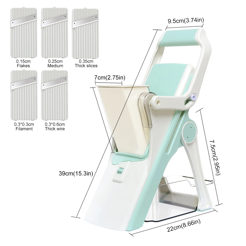 5 In 1 Vegetable Cutter Manual Food Chopper Fruit Potato Cucumber Carrot Meat Slicer Professional Food Shredder Vegetable Grater
5 In 1 Vegetable Cutter Manual Food Chopper Fruit Potato Cucumber Carrot Meat Slicer Professional Food Shredder Vegetable Grater